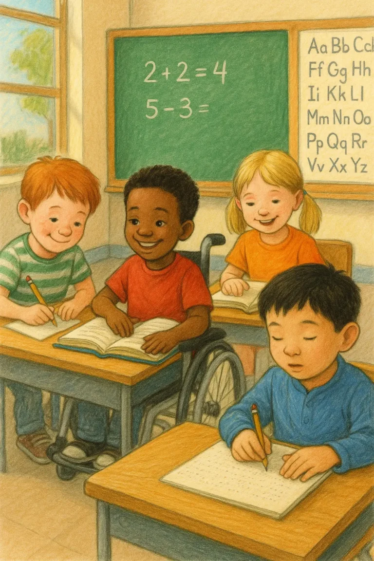 children with intellectual disability learning in inclusive classroom