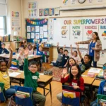 A classroom activity where students identify their own strengths, helping to build self-esteem in children with learning disabilities by celebrating diverse abilities.