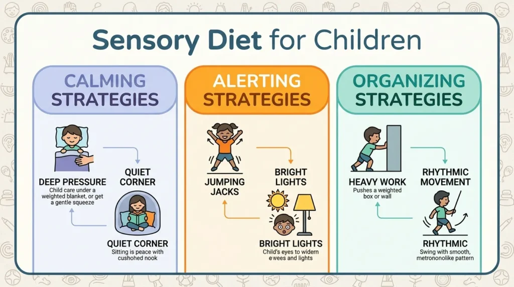 Sensory Processing Disorder in Children: Signs, Triggers, and Sensory Diet Strategies Sensory Processing Disorder in Children: Signs, Triggers, and Sensory Diet Strategies